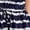 Blue, variant on Jamie Layla Petite Striped Drawstring Dress Blue White PM
