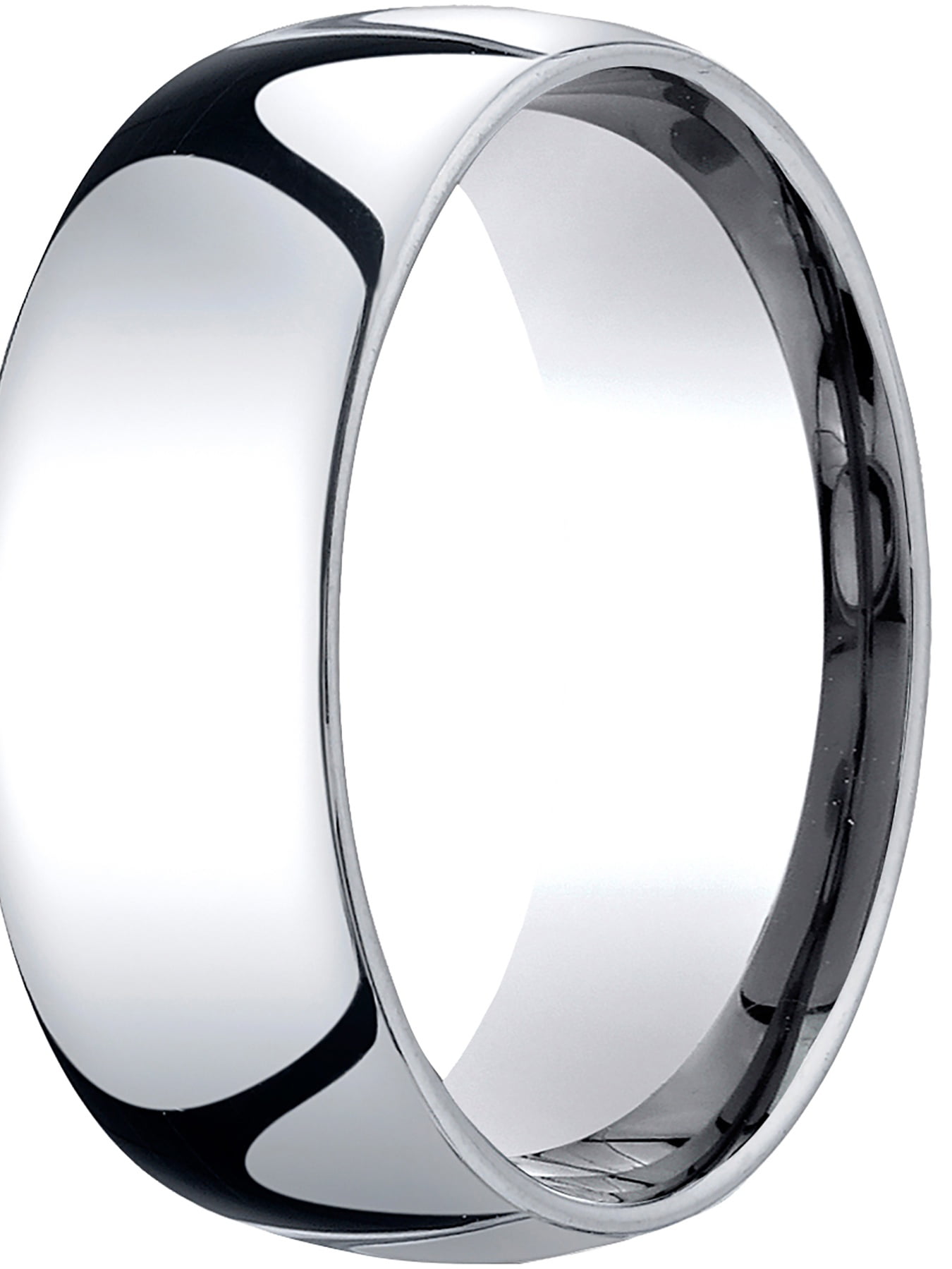 Gembrooke Creations Mens Titanium 6mm Ridged Millgrain Wedding Band Ring 