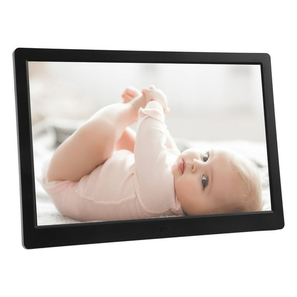 14.1in WiFi Digital Photo Frame, IPS LCD HD Digital Picture Frame With Remote Control, Electronic Calendar Album, Share Videos And Photos