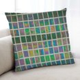 thumbnail image 1 of Ahgly Company Abstract Mosaic Coussin d'Intérieur, 18 Pouces par 18 Pouces, 1 of 6