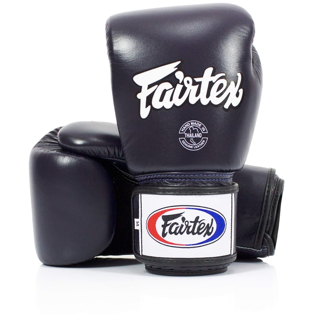 Guantes de boxeo Fairtex BGV1BR Muay Thai, transpirables, 14 oz, azules