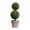 Green#2, variant on Artificial Topiary Ball Faux Boxwood Potted Decor for Indoor Outdoor Use Home Office Tabletop Centerpiece Realistic Green Foliage Low Maintenance Decorative