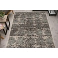 thumbnail image 5 of Linon Vintage Clara Power Loomed Microfiber Polyester 5'x7'6" Rug in Gray, 5 of 7