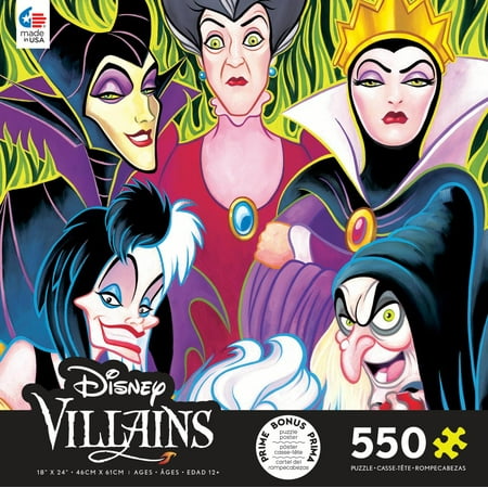 Ceaco Disney Villains Misleading Ladies Puzzle, 550 Piece ...