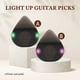thumbnail image 3 of BRIGHTFUFU 2Ud Púas Para Guitarra Y Ukulele Con Luz LED Multicolor Para Uso Musical, 3 of 7
