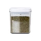 thumbnail image 4 of Tanque De Almacenamiento Recipiente de plástico rosa de 1 pieza con tapa hermética para organizar la despensa (1350 ml) Rkxzt, 4 of 9