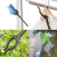 thumbnail image 4 of Pick Up Garbage Stick Long Reach Helping Hand Extending Arm Extension Tool Trash Mobility Clip Grab Claw Home Garden Tools,Black,80cm, 4 of 5