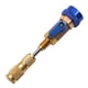 thumbnail image 5 of Instalador y extractor rápido de núcleos de válvulas R134A de sitedv88, ajustable para automóviles. Azul de baja presión, 5 of 8