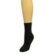 thumbnail image 3 of COUVER Kids Child Youth Midcalf Softball Baseball Socks, Black, 6 Pairs Set, 3 of 4