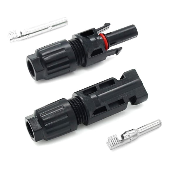 20 Pairs of Connectors for Solar Panels and PV Cables - Rated 1000V/30A - UL Listed, Waterproof Cable Plug IP67