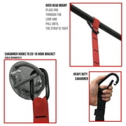 Valor Fitness Adjustable Bodyweight Suspension Strength Training Resistance Straps With Storage Bag - Portable VFX Full Body Home Gym Workout