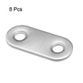 thumbnail image 2 of Uxcell Repair Plate, 37mmx16mm, Flat Fixing Mending Corner Brace Bracket Connector 8Pcs, 2 of 5