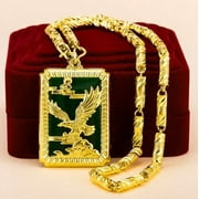 Men's Chain 22K 23K 24K Thai Baht Gold Filled Yellow GP Necklace