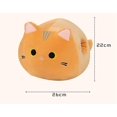 thumbnail image 1 of Nueva Linda Bola Redonda Gatos Almohada de Felpa Handwarm Juguetes Suave Relleno Animal de Dibujos Animados Muñeca Siesta Cojín Chr, 1 of 2