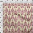 thumbnail image 2 of oneOone Georgette Viscose Fabric Floral & Paisley Block Print Fabric By The Yard 42 Inch Wide, 2 of 4