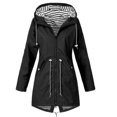 thumbnail image 1 of Guardoinrt Veste Classique et Élégante en Polyester pour Femmes Adaptée à Toute Occasion Application Large Noir TG, 1 of 6