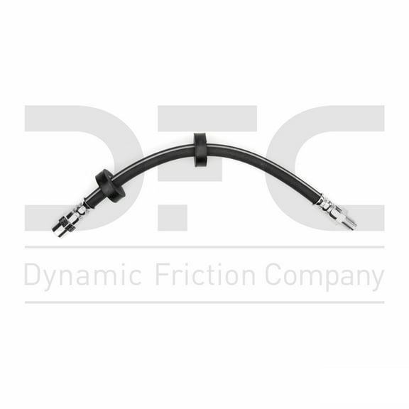 Front Dynamic Friction Company Brake Line Hose 350-74005 For 1974-1978 Volkswagen Dasher, 1979-1980 Volkswagen Rabbit, 1979-1980 Volkswagen Scirocco
