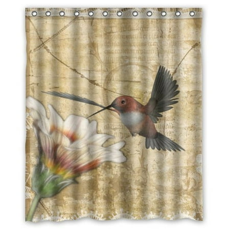 curtain shower hummingbird polyester bathroom soccer hellodecor 60x72 inches decorative fabric dialog displays option button additional opens zoom walmart