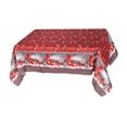 thumbnail image 3 of Nappe de Noël pour Tables Rectangulaires, Protège-Table en Tissu Moderne Style de Table D, 3 of 9