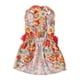 thumbnail image 2 of Vestido floral para perro, patrón de flores colorido, ropa suave para cachorros para perros pequeños, gatos, boda, San Valentín, uso diario S, 2 of 5