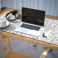 thumbnail image 3 of Long Mouse Pads for Desk,White Unicorn Dessert Pattern Desk Mats on Top Of Desks, Desk Mouse Pad Extra Large with 3mm Non-Slip Base and Stitched Edge for Gaming,Office,Work,Home 35.4"x15.7", 3 of 6