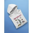 thumbnail image 3 of Big City Typical Things Hoodie Women -GoatDeals Designs, Female x-Large, 3 of 4