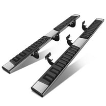 DNA Motoring For 09-24 Dodge Ram 1500 2500 3500 Crew Cab 6.75" Side Step Bar Running Boards