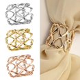 thumbnail image 3 of Carroterr Scarf Buckle, Three Rings Buckle, Scarf Clip Elegant and HOT Simple V5A7, 3 of 9
