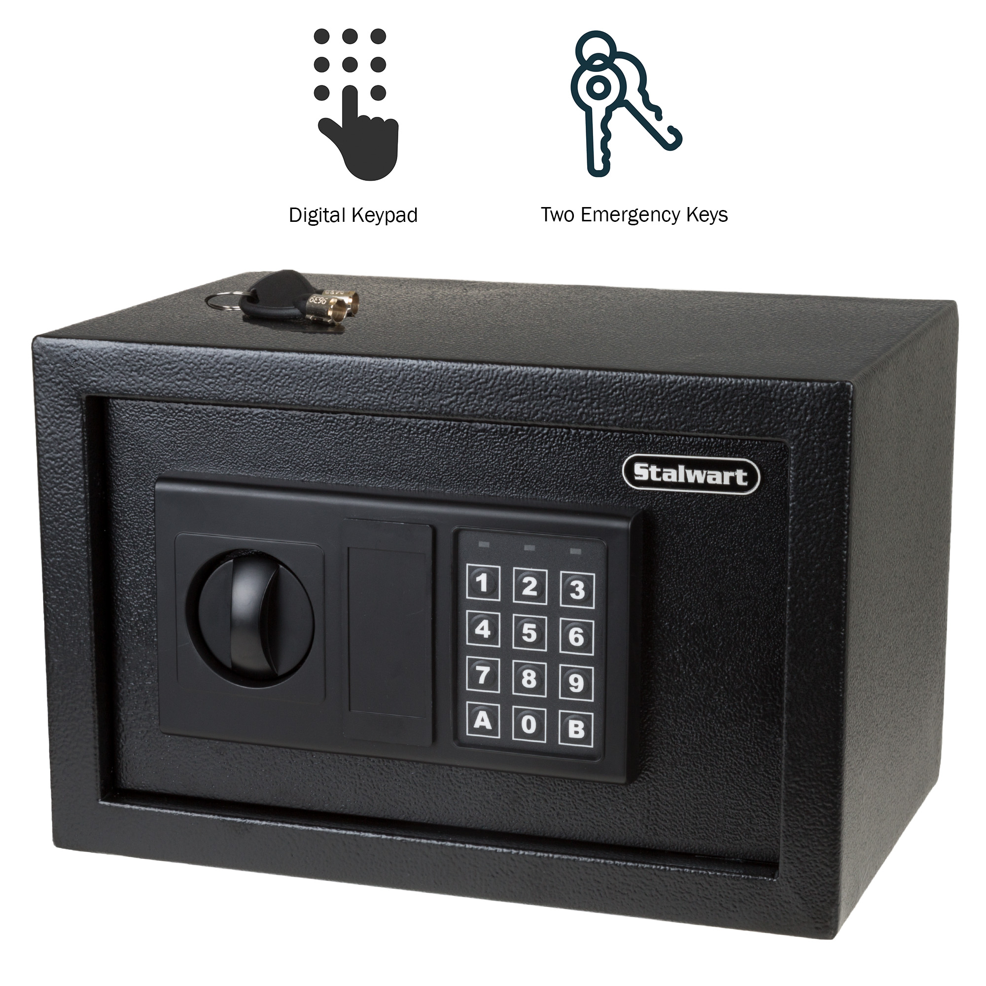 Stalwart Fire Resistant Steel Digital Safe Box photo 3