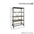 thumbnail image 4 of OakvillePark Raku 4-Tier Bookcase, 40"W, Weathered Natural, 4 of 5