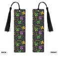 thumbnail image 2 of Kdxio Mardi Gras6 Print Metal Tassel Bookmarks,Perfect Gift for Art Lovers and Bookworms Metal Bookmarks for Women, 2 of 8