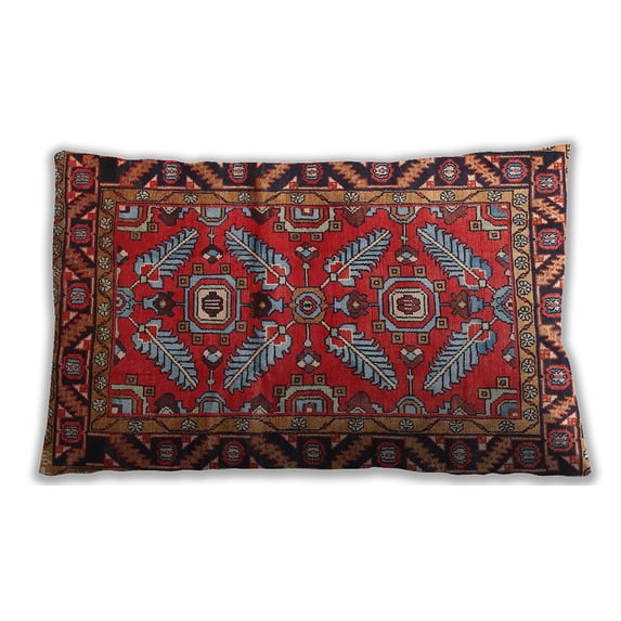 Ahgly Company Outdoor Rectangular Traditional Lumbar Throw Pillow, 13 inch by 19 inch