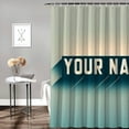 thumbnail image 2 of Leisuo Number Name Gifts for Women Men Youth Bathroom Decoration Shower Curtain Multiple Sizes White, 2 of 7