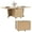 Oak, variant on Costway Foldable Coffee Table 48" Extendable Center Table with Storage Cabinets & Wheels Oak