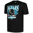 thumbnail image 2 of Men's New Era  Black Jacksonville Jaguars Big & Tall Helmet T-Shirt, 2 of 3