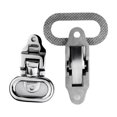 thumbnail image 3 of Stainless Steel Riding Equestrian Stirrups Ergonomic Footplate Marine Accessories ,Easy to Install, 3 of 5