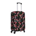 thumbnail image 3 of Bixox Washable Red Mushrooms Printed Luggage Cover, Fashion Suitcase Protector Fits for X-Large luggage, 3 of 8