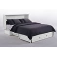 thumbnail image 2 of Daisy Queen Size Murphy Bed Cabinet with Storage & Charging Ports, 2 of 5