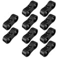 thumbnail image 1 of koolsoo 10 Pieces 13.4mm Auto Fuel Line Fastener Divider Black Braided Hose Separator, 1 of 8