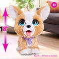 thumbnail image 6 of furReal Poop-A-Lots Corgi Interactive Toy, 8-inch Walking Plush Stuffed Animal, Puppy with Leash, 14-Pieces, Faux Fur, Kids Toys for Ages 4 up, 6 of 7