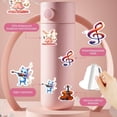 thumbnail image 5 of 35pcs-50pcs Cute Musical Stickers Animal Band Stickers Cartoon Instrument Stickers for Laptops Notebooks Suitcases, 5 of 9