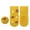 Yellow, variant on HUANBAI Toddler Baby Boys Girls Non Crew Socks With Grip Botttom Cotton Thick Winter Warm Slipper Socks 1-3 Years