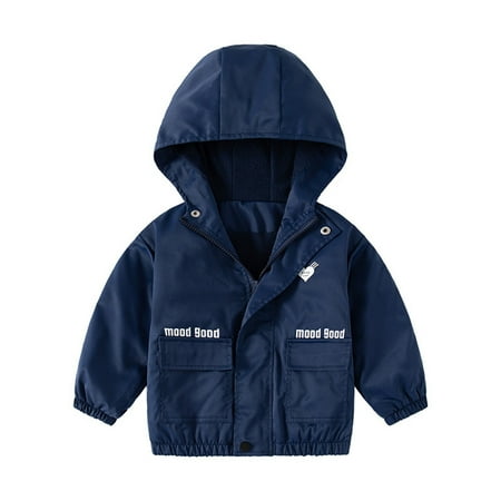 

Toddler Jackets Boys 5t Kids Child Toddler Baby Boys Girls Long Sleeve Patchwork Letter Winter Coats Rain Jacket Hooded Outer Outwear Outfits Clothes Girl Toddler Puffy Jacket