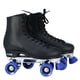 thumbnail image 1 of CHICAGO Skates Patines de cuatro ruedas negros premium para niños y hombres principiantes Diseño clásico ajustable de caña alta para patines de interior o exterior y Roller Derby, 1 of 5