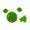 green, variant on Buttons Keypads Power Buttons, Multi-Color A B Buttons Replacement, Colorful Buttons for Pads Repair Parts - Color H