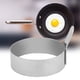 thumbnail image 5 of Anillo Redondo de Acero Pancques inoxidables, para huevos de molde, mácina para hacer panqueques, para tortillas para tortillas molde delicioso desayuno casero, 5 of 7