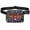 Waist bag003B, variant on Unisex Adjustable Fanny Pack, Butterfly Letter Print Star Pattern Waist Bag, Polyester Crossbody Belt Bag for Travel, Shopping, Daily Use, Black