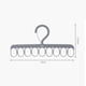 thumbnail image 3 of Clothes Hanger Multi-use Strong Construction Plastic Home Excellent Clamping Organizer Hanger for Gifts, 3 of 5