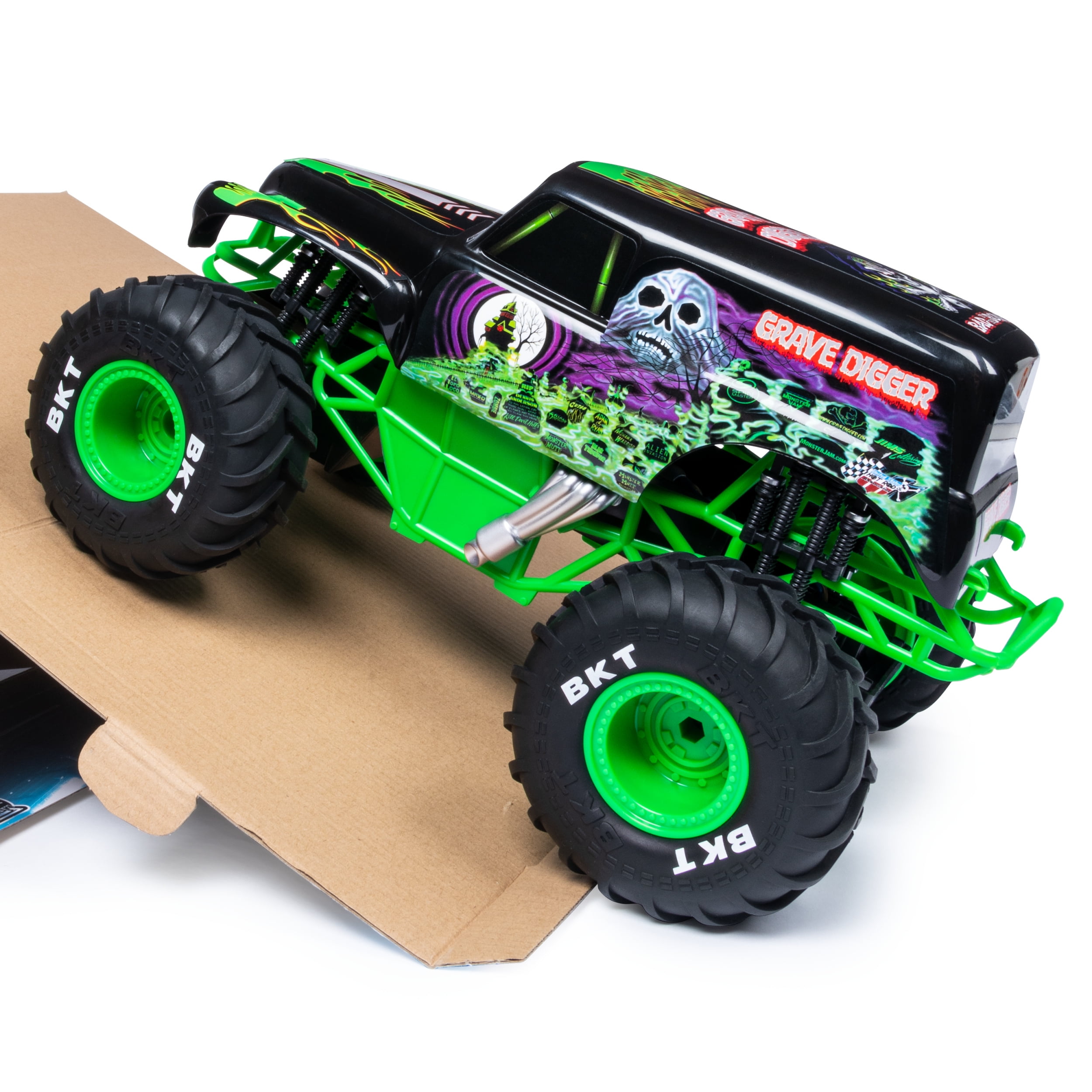 spin master rc grave digger