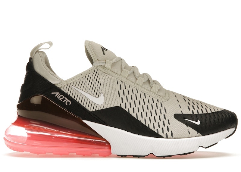 Nike Men's Air Max 270 Light Bone Hot Punch Running Shoes, from StockX